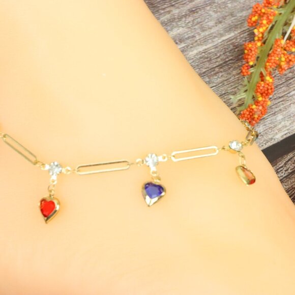 "Elegant Handmade Anklet – Delicate Jewelry for Women, MAR091445 - Picture 5 of 10
